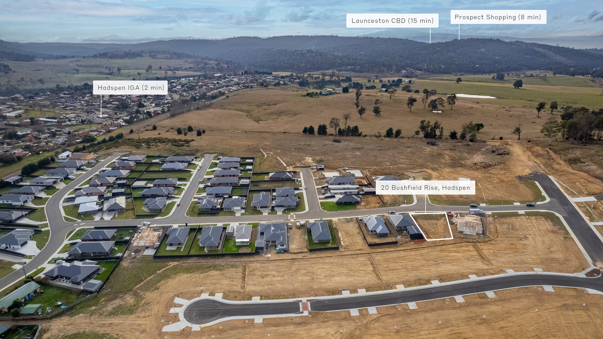 Sold - 20 Bushfield Rise - New Property in Hadspen - Real Estate by Josh Hart