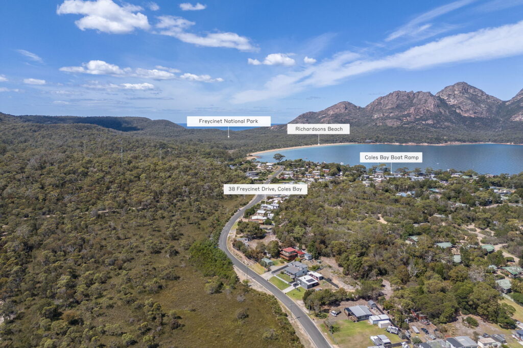 Sold - 38 Freycinet Drive - New Property in Coles Bay - Real Estate by Josh Hart